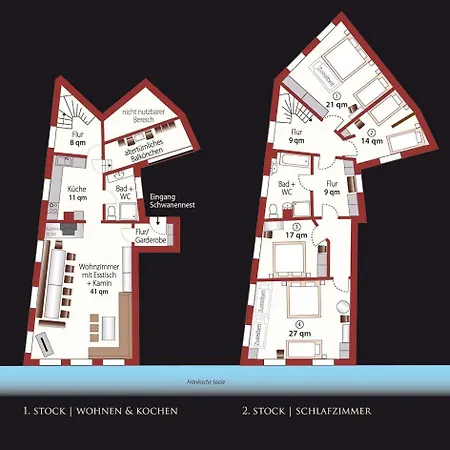 Apartman 175 Qm Schwanennest, In Der Romantischen Roedermuehle An Der Fraenkischen Saale In Deutschlands Mitte, 8 Km Zur A7 Hammelburg